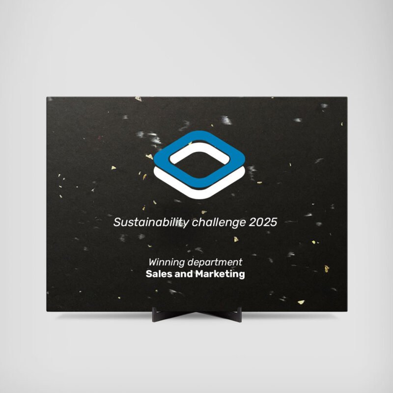 Upstream Canvas Award Plaque Dark Galaxy Landscape Studio