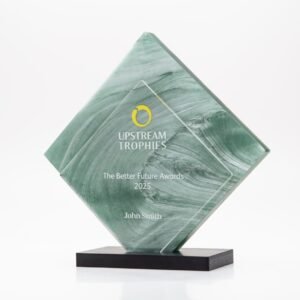 Rhombus - Green Pearl