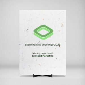 Upstream Canvas | Prijs Plaquette | Snowfall