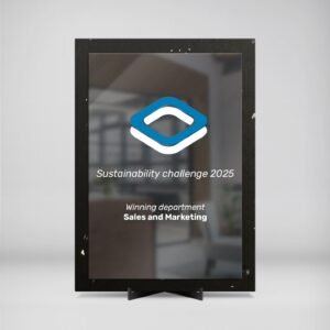 Upstream Reflect | Award Plaque | Dark Galaxy