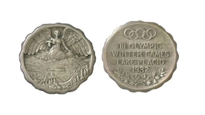 2026 Winter Olympic medals: Milan Cortina design and the history of Olympic awards 5 Lake Placid Winter Olympic Medal 1934