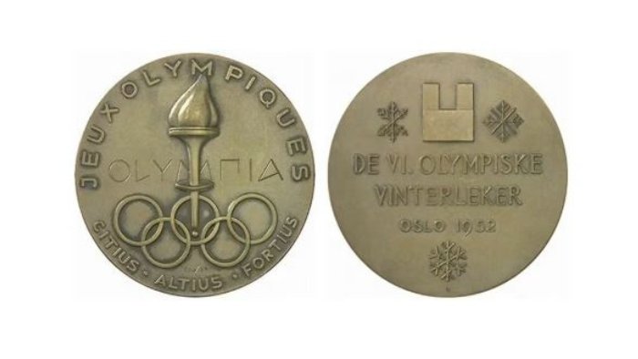 2026 Winter Olympic medals: Milan Cortina design and the history of Olympic awards 8 Olympic medal Oslo 1952