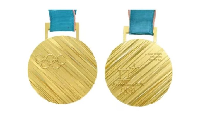 2026 Winter Olympic medals: Milan Cortina design and the history of Olympic awards 25 PyeongChang 2018 olympic gold award