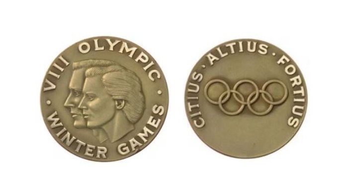 2026 Winter Olympic medals: Milan Cortina design and the history of Olympic awards 10 Squaw Valley 1960 Olympic Medal