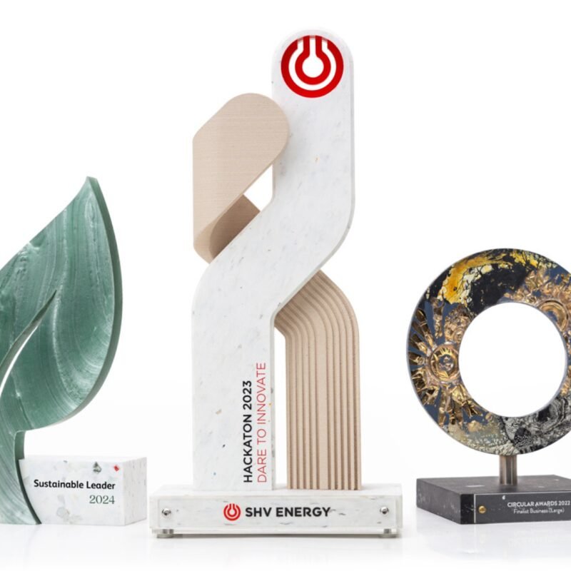 Banner voor evenementtrofeeën