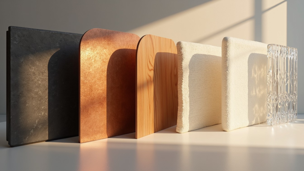 What materials are used in high-end event trophies? 3 High end luxury materials