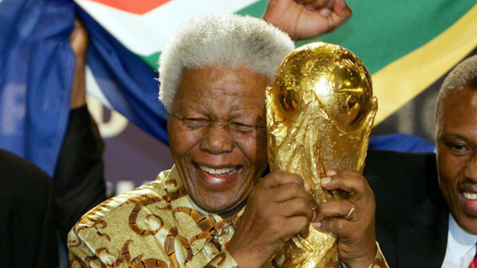 World Cup trophy history: design, theft and legacy 4 Nelson Mandela World Cup Trophy 1