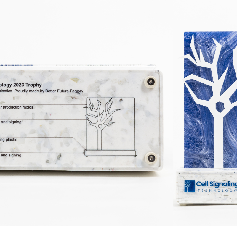 recycled materials showed on material passport