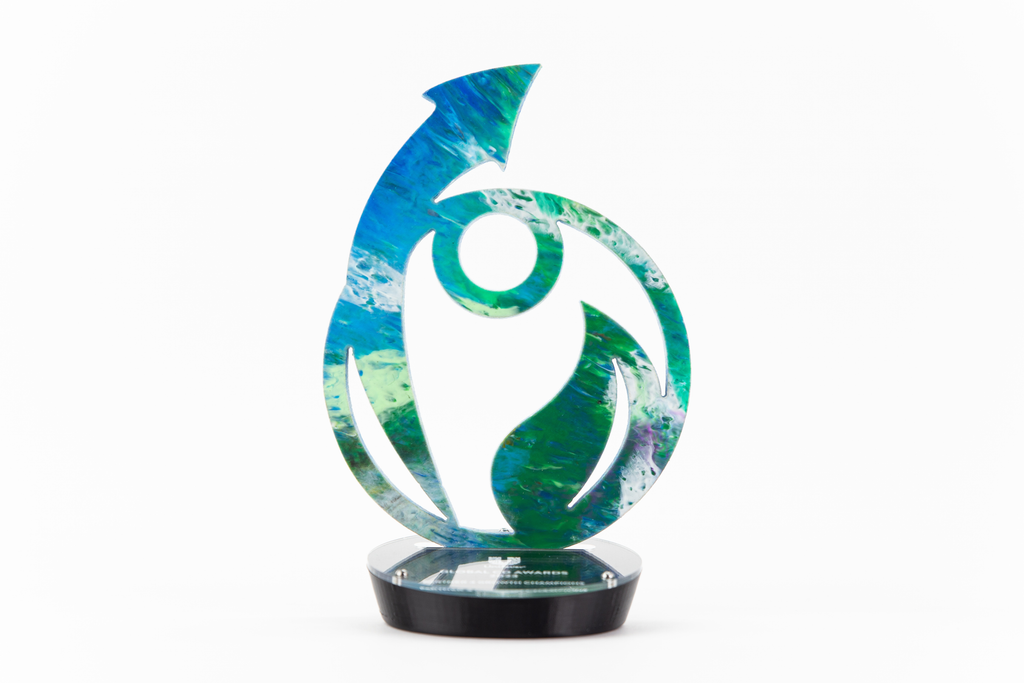 Going turbo: our rush trophy service 5 Bespoke Unilever trophy designed and made by Upstream Trophies