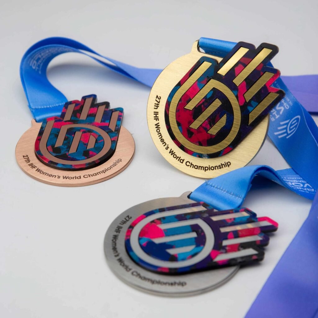 27th IHF Women's Handball World Championship – 2025 11 Handball medailles edited